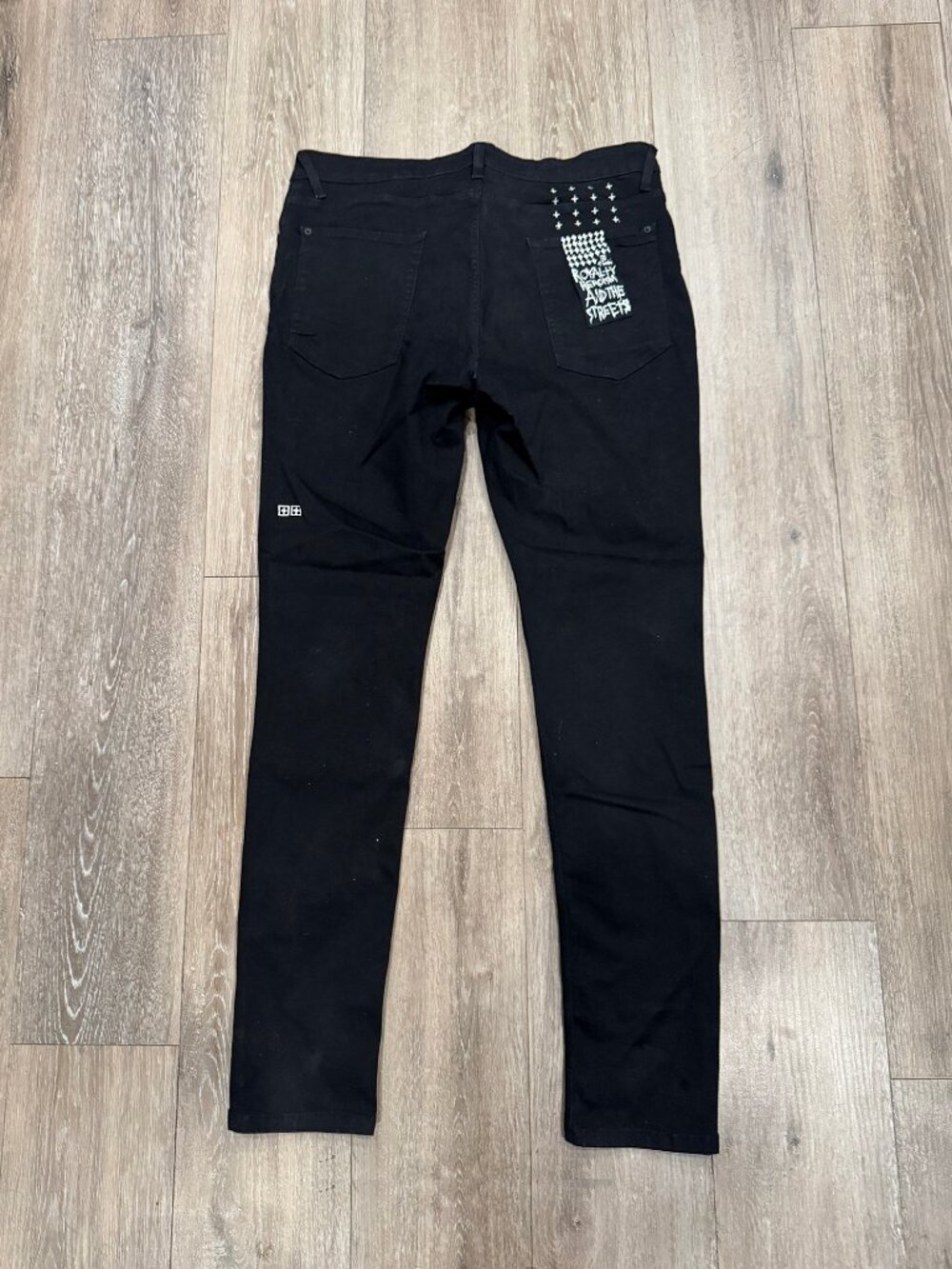 Ksubi Van Winkle Black Rebel skinny jeans